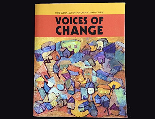 Voices of Change; Third Custom Edition for Orange Coast College
