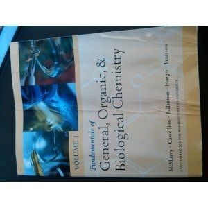 Fundamentals of General, Organic, & Biological Chemistry, Vol. 1