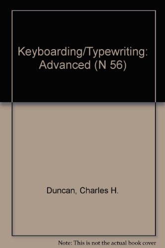 Keyboarding-Typewriting Advanced
