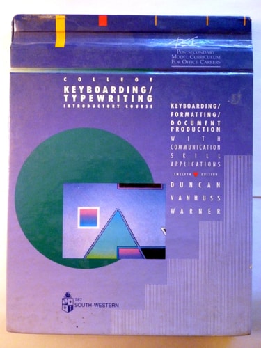 College Keyboarding/typewriting Introductory Course