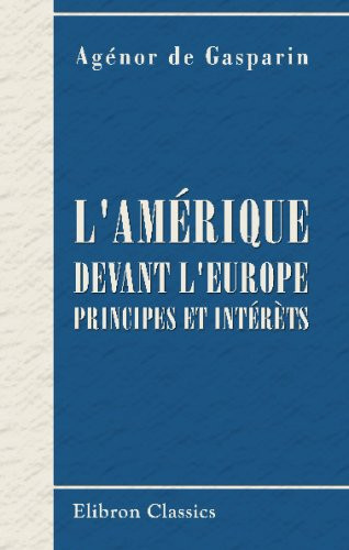 L'Amérique devant l'Europe