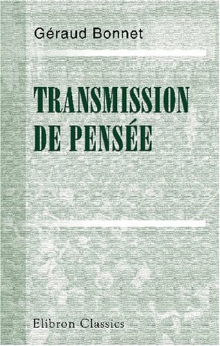 Transmission de pensée (French Edition)