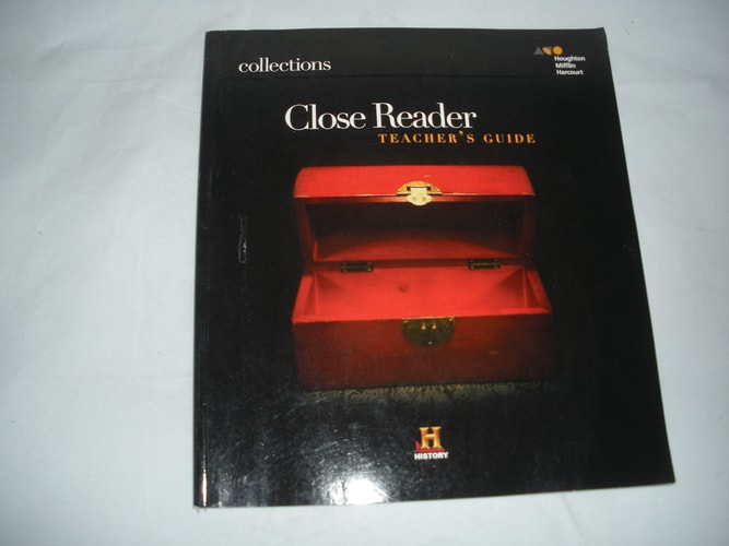 Houghton Mifflin Harcourt Collections Close Reader Grade 7 Teacher Edition