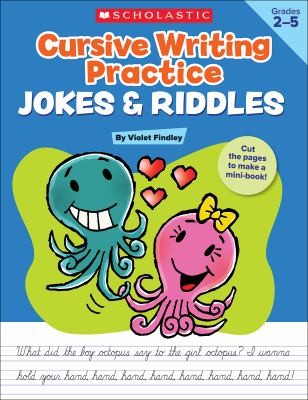 Cursive Writing Practice Jokes & Riddles Grades 2-5
