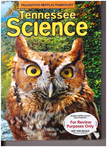 Houghton Mifflin Harcourt Science Tennessee Student Edition Grade 5 2010