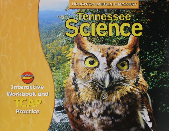 Houghton Mifflin Harcourt Science Tennessee Interactive Workbook and Tcap Practice Consumable Grade 5