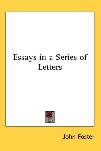 Essays in a Series of Letters