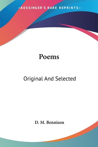 Poems: Original And Selected