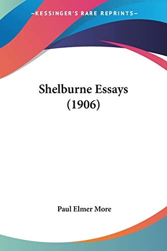 Shelburne Essays (1906)