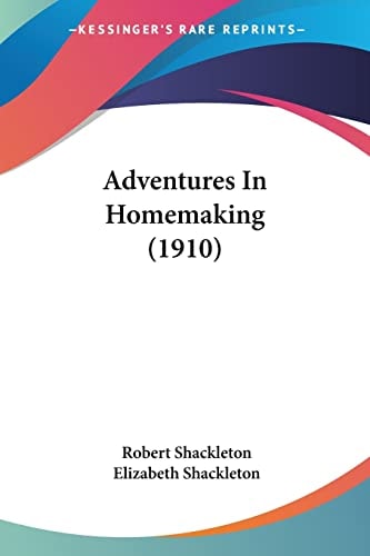 Adventures In Homemaking (1910)