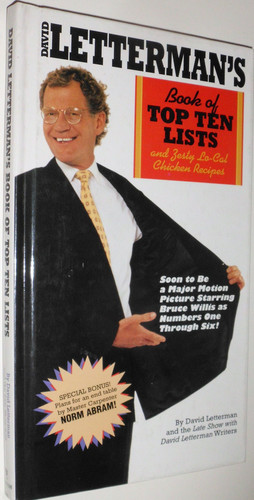 David Letterman's Book of Top Ten Lists and Zesty Lo-cal Chicken Recipes