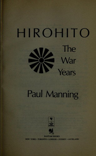 Hirohito: The War Years