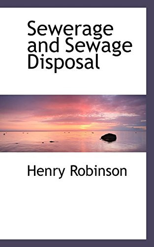 Sewerage and Sewage Disposal