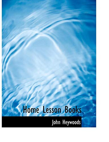 Home Lesson Books (Large Print Edition)