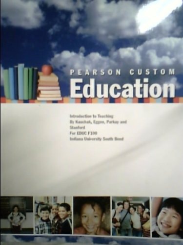 Pearson Custom Education Introduction to Teaching