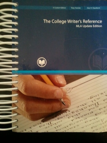 The College Writer's Reference: MLA Update Edition (Pearson Custom Edition)