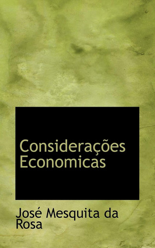 Consideracoes Economicas (Spanish Edition)