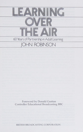 Learning over the air: 60 years of partnership in adult learning