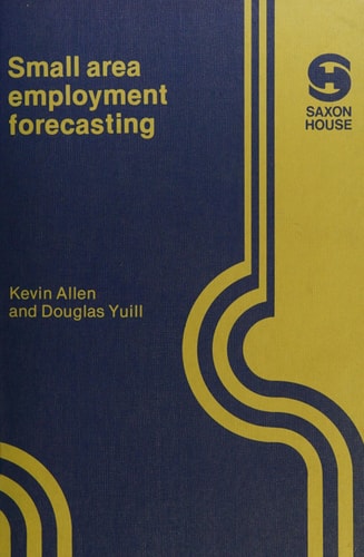 Small area employment forecasting: Data and problems