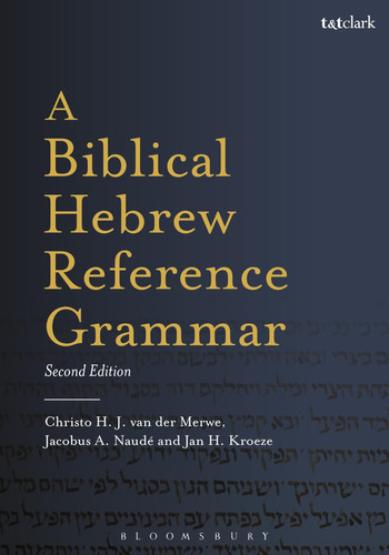 A Biblical Hebrew Reference Grammar Second Edition