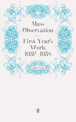 First Year's Work 1937-1938