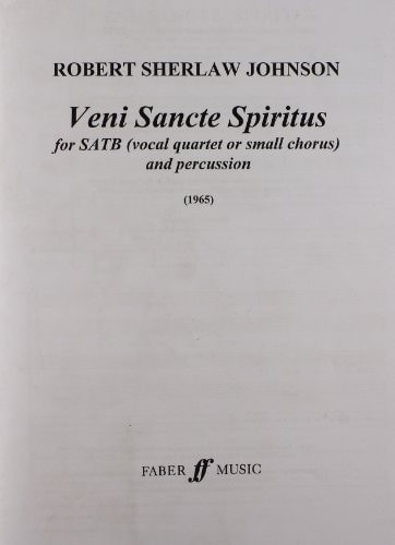 Veni Sancte Spiritus Satb
