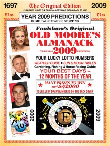 Old Moore's Almanack 2009