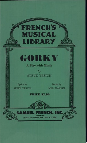 Gorky A Play with Music