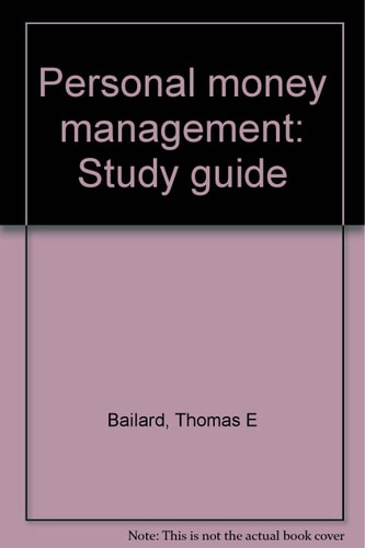 Personal Money Management Study Guide