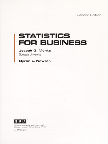 Statistics for Business