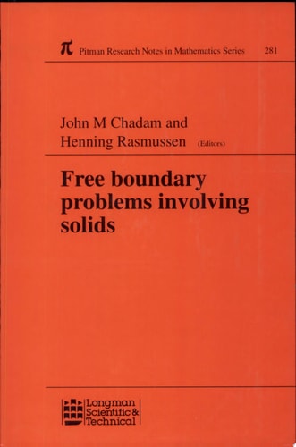 Free Boundary Problems Involving Solids