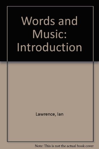 Words and Music: Introduction