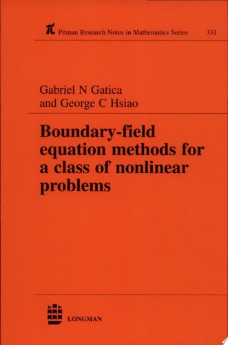 Boundary-field Equation Methods For a Class of Nonlinear Problems