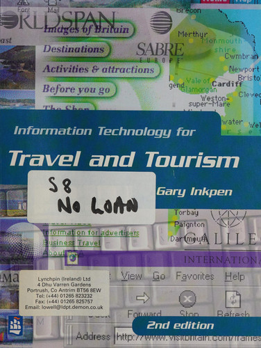 Information Technology for Travel and Tourism