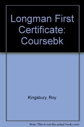 Longman First Certificate Coursebook
