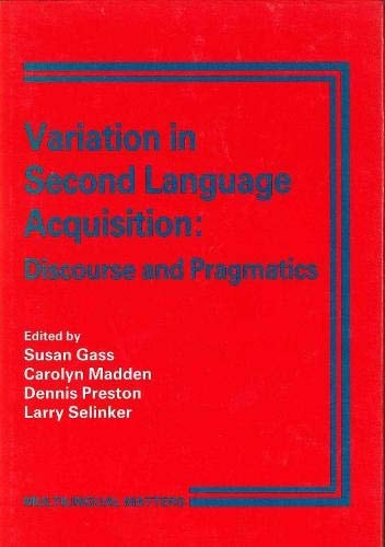 Variation in Second Language Acquisition