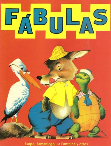 Fábulas Esopo, Fedro, La Fontaine, Samaniego, Iriarte