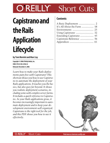 Capistrano and the Rails Application Lifecycle