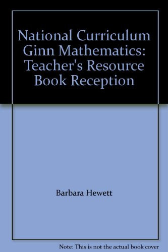 Ginn Mathematics Teachers resource book. R