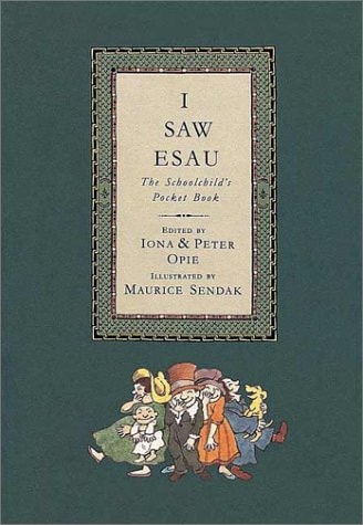 I Saw Esau The Schoolchild's Pocket Book