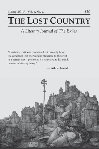 The Lost Country Spring 2013 A Literary Journal of the Exiles