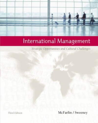 International Management Strategic Opportunities and Cultural Challenges