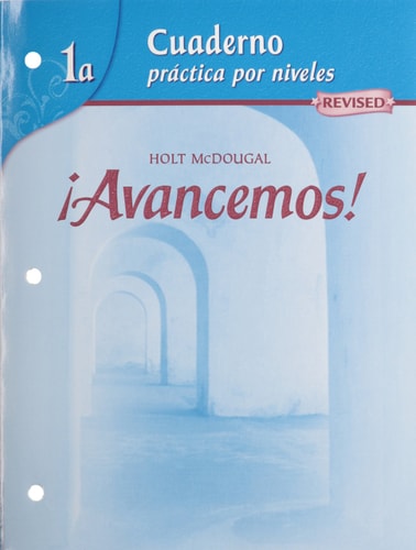 Avancemos Level 1a Cuaderno Practica Por Niveles