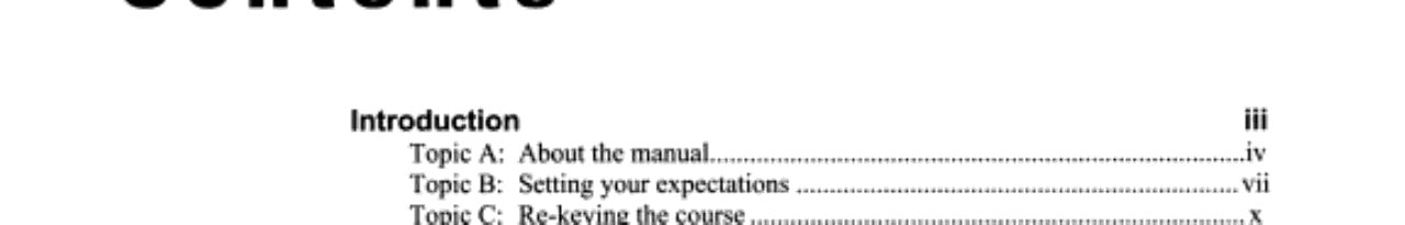 Course Ilt Excel 2002 Basic