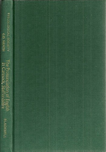 The Pronunciation of English in Cannock, Staffordshire A Socio-linguistic Survey of an Urban Speech-community
