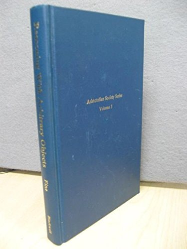 Reasoning With Arbitrary Objects (Aristotelian Society Series)