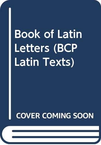 A book of Latin letters