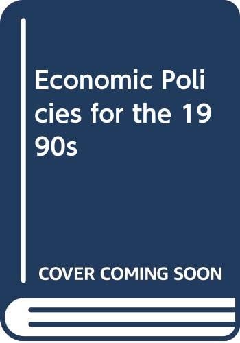 Economic Policies for the 1990s