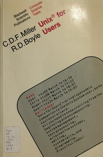 Unix® for Users