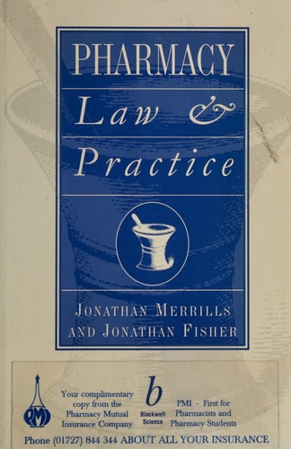 Pharmacy Law and Practice